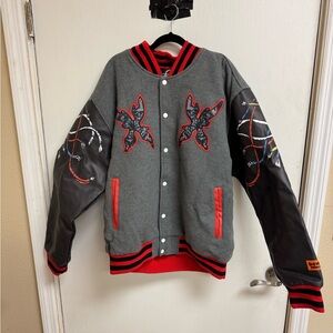 BRAND X YOU ARE TERMINATED VARSITY JACKET Men’s 2XL